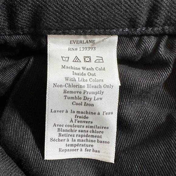 NWT Everlane Men's The Slim 4 Way Stretch Organic Jeans Black Size 28x32 - Picture 11 of 13